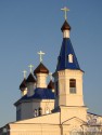 Главки и колокольня церкви Спасо-Преображения)