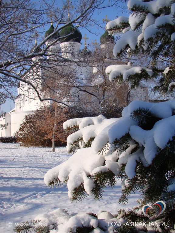 Зима в Астраханском кремле