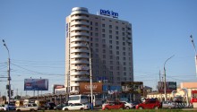 Астраханский автовокзал и здание гостиницы (ул. Анри Барбюса, 29))